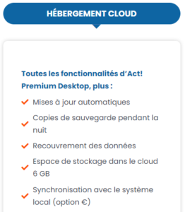 act premium cloud
